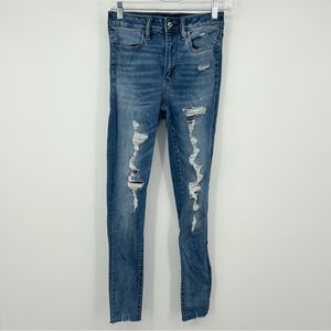 American Eagle Next Level Stretch Super High Rise Jeggings